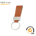 High Quality Promotion Gift Keychain Leather Ring Keychain